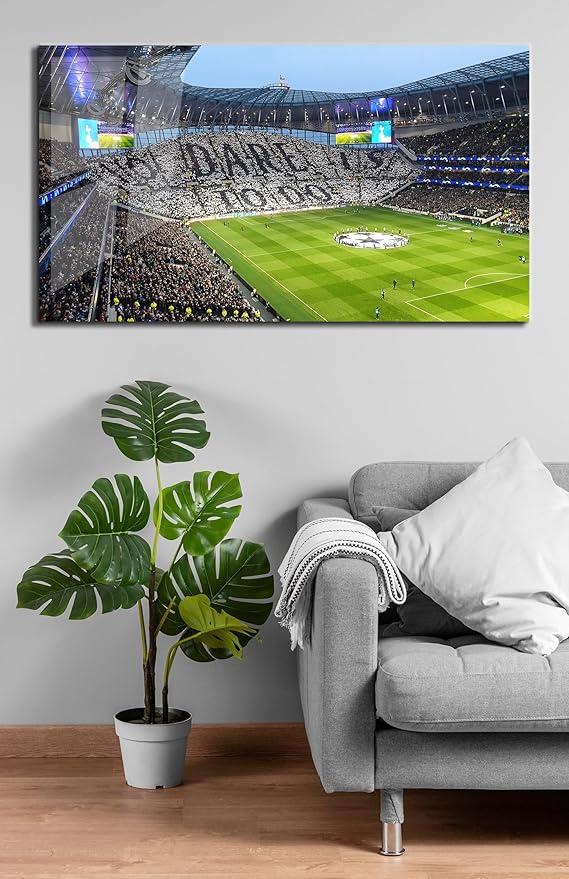 SpiritualHands Tottenham Hotspur Stadium Tempered Glass Wall Art Painting - Image 5