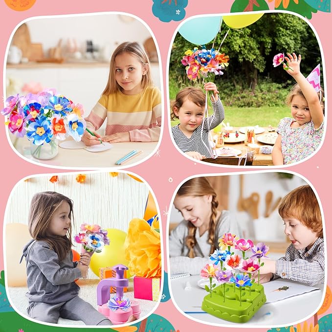 GPPNKC DIY Flower Bouquets Toys Accessories - Image 6