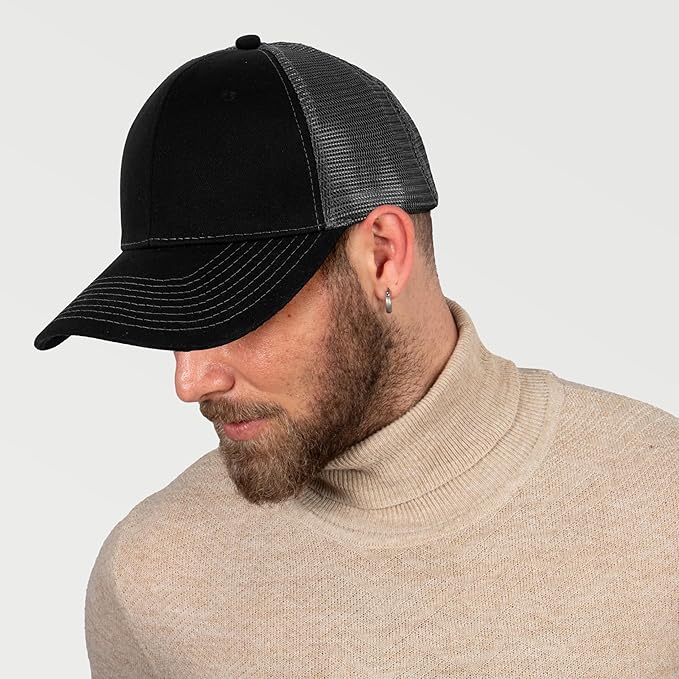 Edoneery Men Women Baseball Cap-Low Profile Adjustable Washed Cotton Golf Dad Hat