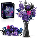 Gohero Purple Roses Building Blocks Set by GOHEROTOYS