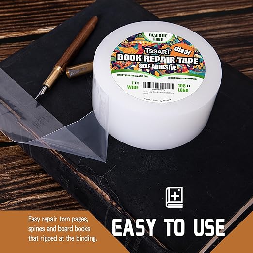 Clear Book Repair Tape - Image 5