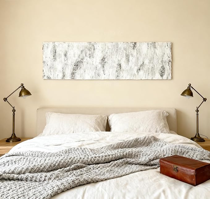 Artificial Birch Bark 3D Realistic Texture 78.7in*19.7in（10.8 Sq.ft）Silicone - Image 6