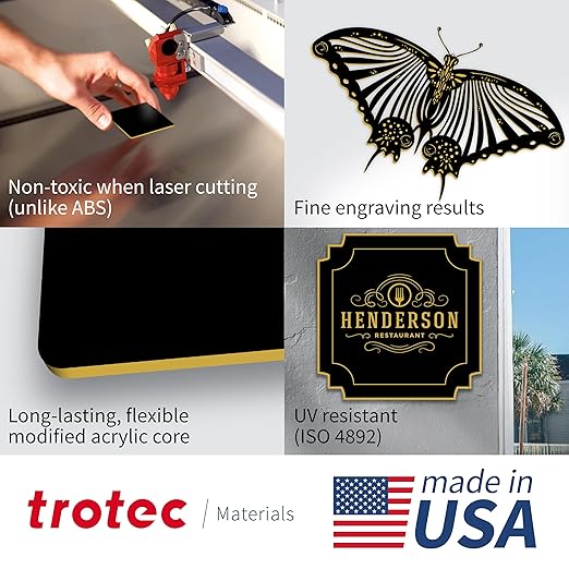 Trotec TroLase | 12"x12"x1/16", Guillotine | Made in USA - Image 3