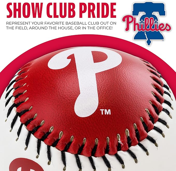Franklin Sports MLB Team Soft Baseballs - Team Logo - Fan Shop Toy Baseball for Kids - Decoration for Desks and Office
