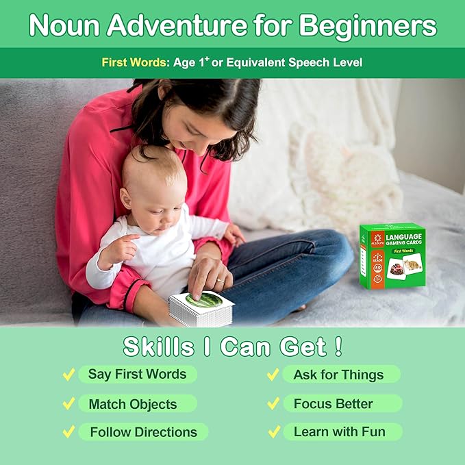 50 First Words Flash Cards for Baby - Image 3