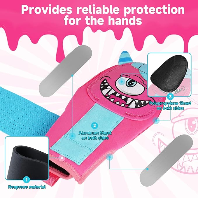 Sliding Mitt for Youth, Baseball Softball Sliding Glove for Kid, Hand Protection for Left & Right Hands, Baseball Accessories and Protective, Flexible Breathable Durable