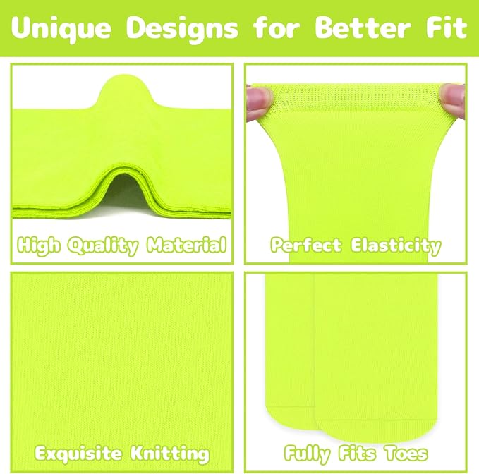 Olreco Toddler Soccer Socks Kids Baseball Socks Youth Softball Sock for Girls Boys Football Sock Boys Athletic Accessories