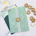 SWANGSA 50 Sets Wedding Invitations Wraps, Vellum Jackets by SWANGSA