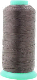 Mandala Crafts Bonded Nylon Thread Taupe Heavy Duty Sewing Threads by MandalaCrafts