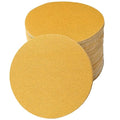 6-Inch No-Hole Hook and Loop Sanding Discs 100-Grit, Random Orbital Sandpaper by Aiyard