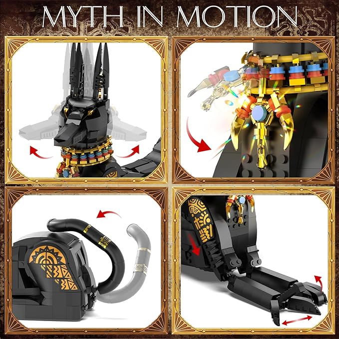 Egyptian Pharaoh Dog Building Set - Image 6