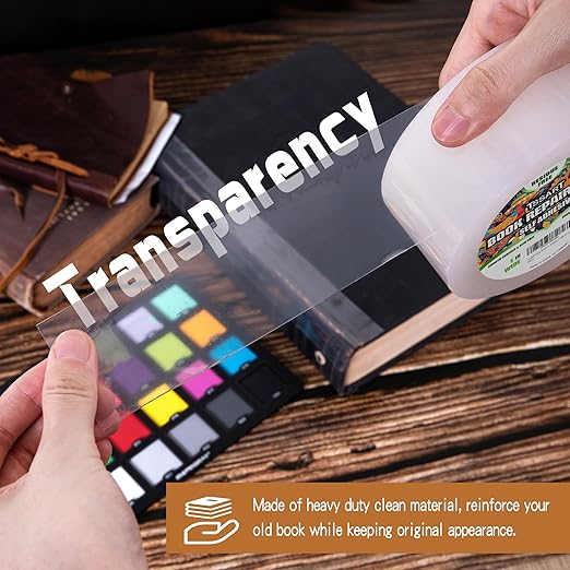 Clear Book Repair Tape - Image 3