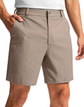 G Gradual Men's Golf Dress Shorts 5"/ 7"/ 9" Stretch Casual Work Flat Front Shorts for Men with 3 Pockets Quick Dry
