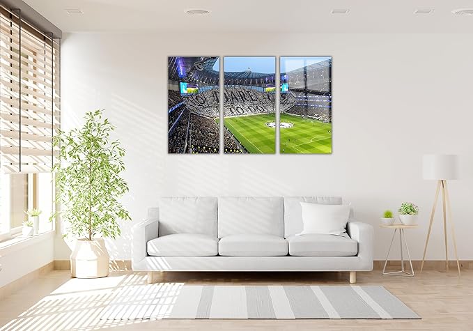 SpiritualHands Tottenham Hotspur Stadium Tempered Glass Wall Art Painting - Image 2