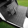 EZGO TXT Golf Cart Floor Mat, Upgraded Full Coverage Liner Mat Replacement Install Easily Thick Rubber Anti-Slip, Fit EZGO TXT (1994+), EX1 (2020), Valor, Cushman Workhorse&Express S4