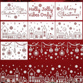 Christmas Stencils for Window Glass Large Christmas Stencils for Crafts by zosylley