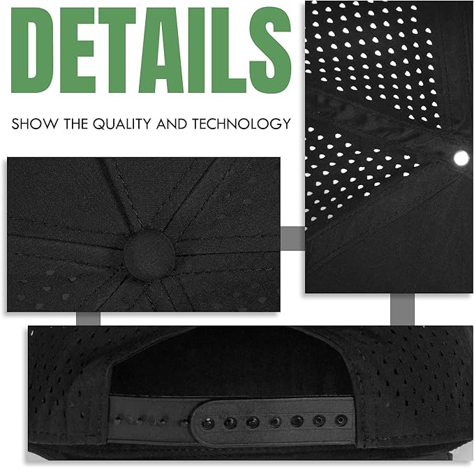 Funny Golf Hats Funny Golf Gifts for Men,Golf Rope Hat for Men,Legalize Mulligans - Black/White