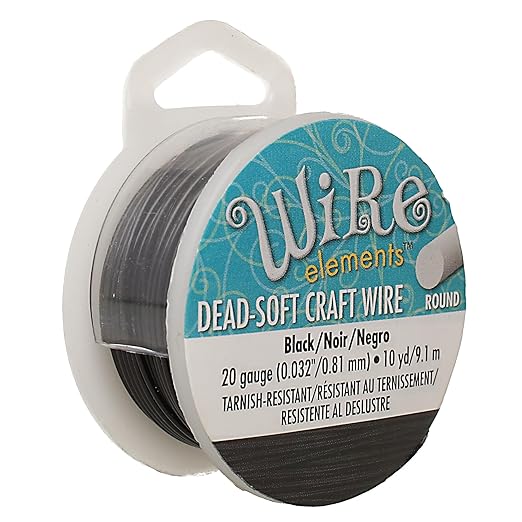 The Beadsmith Wire Elements Craft Wire – Tarnish Resistant, Soft Temper by TheBeadsmith