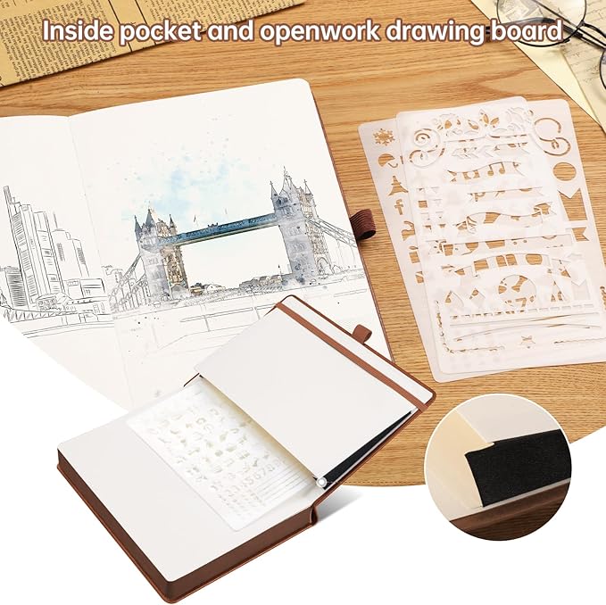 AHGXG Thick Journal Blank Notebook - Image 6