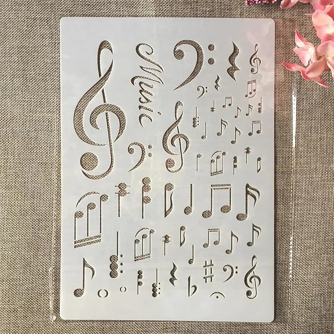 TIAMECH A4 Reusable Music Stencil - Image 2