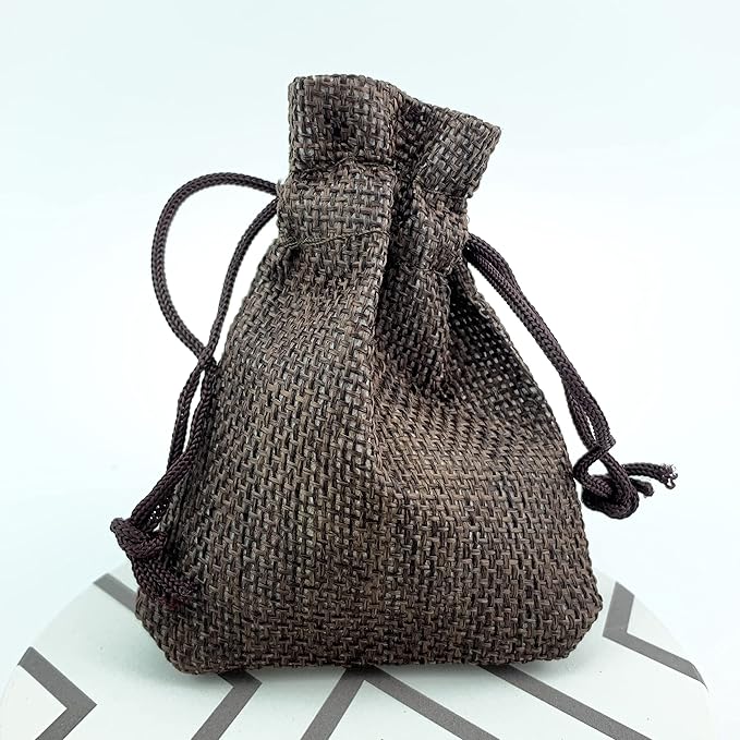Palmhomee Pack of 25 Burlap Gift Bags - Image 4
