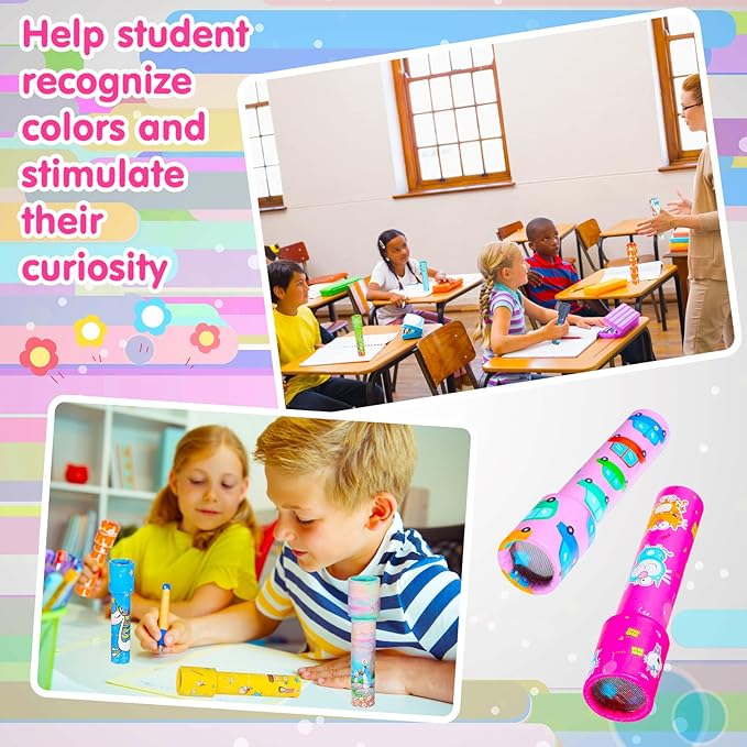 15 Pcs Classic Kaleidoscopes Kids Birthday Party Favor Old Fashioned Vintage - Image 5