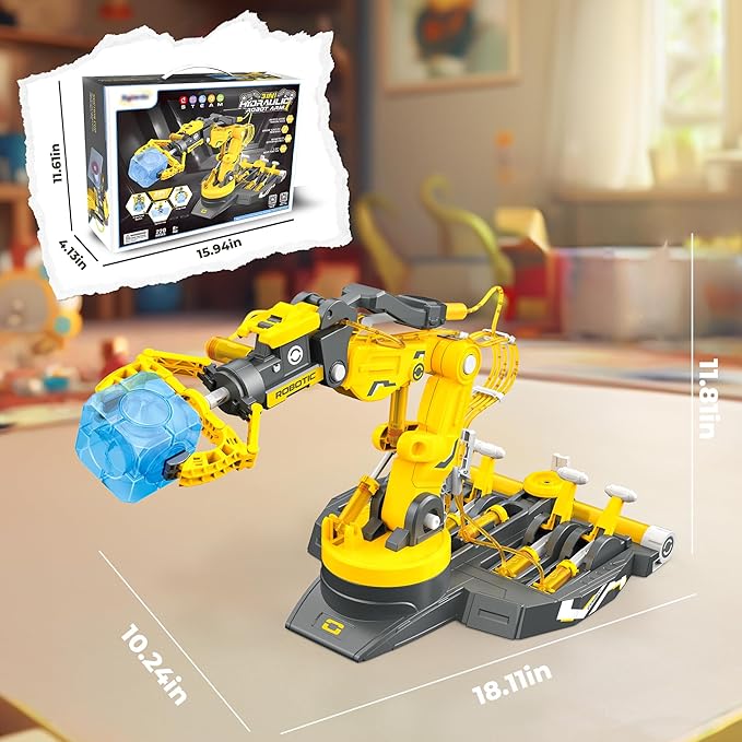 SMIESSKIDDO 3 in 1 Hydraulic Robot Arm - Image 6