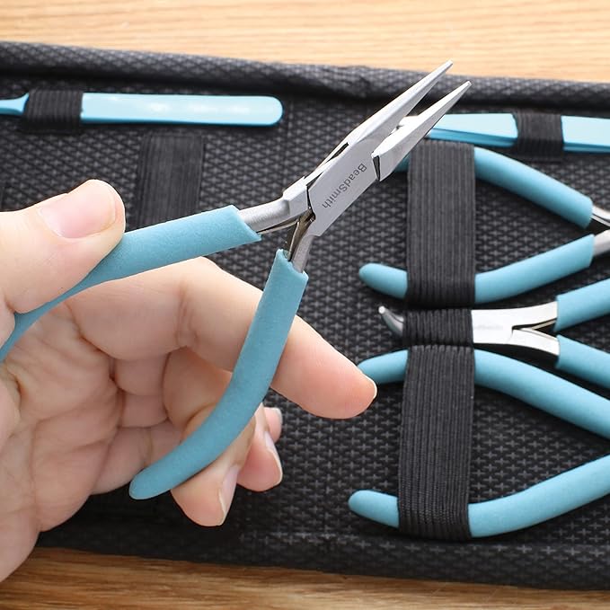 The Beadsmith Fashion Color Pliers – Set of 8 Slimline Color-Coordinated Tools - Image 2
