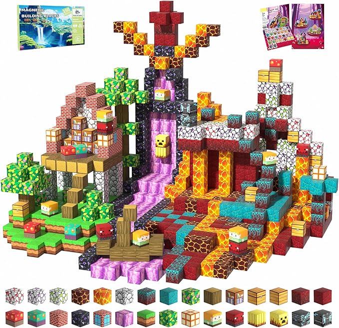 150 PCS Magnetic Building Blocks Toys by Unknown