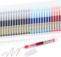 RIANCY Liquid Ink Rollerball Gel Pens, 0.5mm Extra Fine Point Tip, 24ct by RIANCY