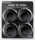CHAMPKEY Premium Choke Up Rings 4 Pack | Reduced Hands Pain and Pressure Baseball Rings | Ideal for Baseball, Softball and Tee Ball Bat