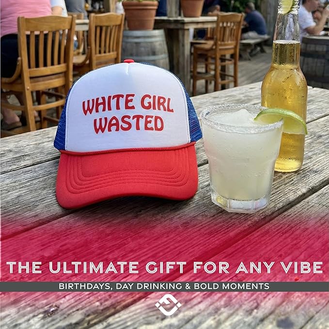 Funky Junque Premium Mesh Snapback Trucker Hat - Stylish Comfort for All - Patriotic, Humor & More