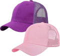 Falari Trucker Hat Baseball Cap Structured Plain Design 6 Panel, Adjustable Size