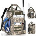 Smasrob Baseball Coaches Bag Fits 6 Gallon Ball Bucket, Baseball Bucket Bag with Backpack and Shoulder Straps