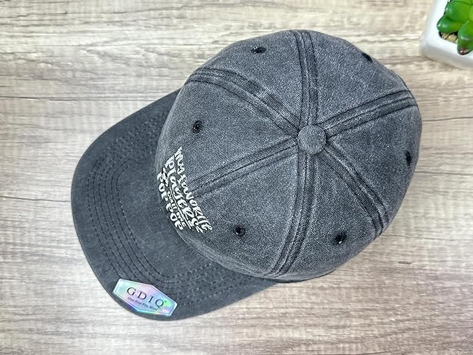 Adjustable Embroidery Baseball Hat for Men Women