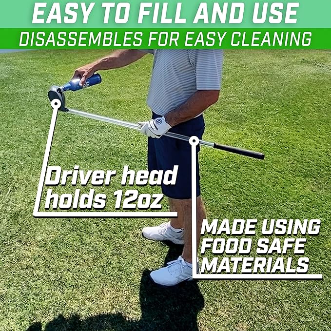 GoPong Beer Bomber Golf Club Beer Bong - Ultimate Novelty Party Gift for Golfers