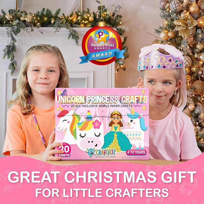 Craftikit® 20 Award-Winning Princess & Unicorn Crafts - Image 2