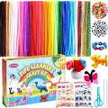 800pcs Pipe Cleaners Crafts Kit, 30 Colors Pipe Cleaners Bulk by Funtopia