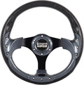 Golf Cart Steering Wheel 12.5 inch Universal for Club Car DS Precedent Tempo EZGO RXV TXT Yamaha