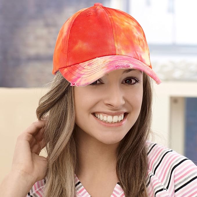 C.C Ponycap Messy High Bun Ponytail Adjustable Glitter Mesh Trucker Baseball Cap