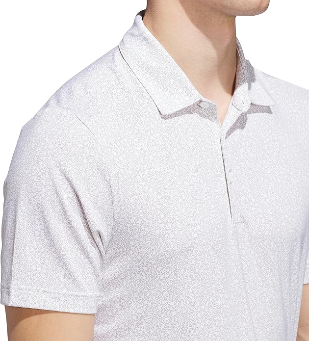 adidas Mens Ultimate365 Mini Bunker Polo Shirt