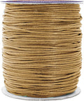 Mandala Crafts 1.5mm 109 Yards Tan Cotton Waxed Cord by MandalaCrafts