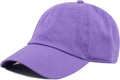 Cotton Baseball Cap Dad Hat – Washed Low Profile Adjustable Hat for Men Women Casual Outdoor Running Golf