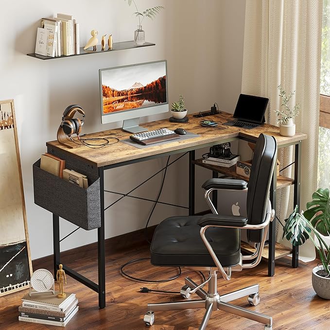 TIQLAB Small Computer Desk - Image 2