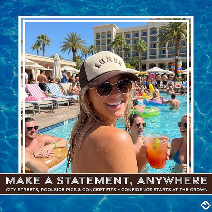 Funky Junque Premium Mesh Snapback Trucker Hat - Stylish Comfort for All - Patriotic, Humor & More