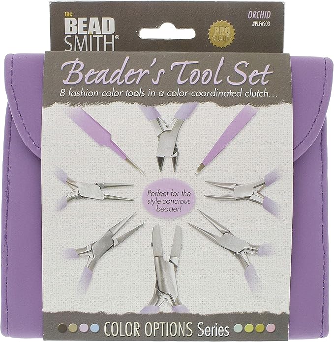 The Beadsmith Fashion Color Pliers – Set of 8 Slimline Color-Coordinated Tools - Image 5