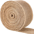 Chuangdi 20 Yard 3 Inches Burlap Ribbon Wide Jute Ribbon Natural Burlap Fabric by Chuangdi