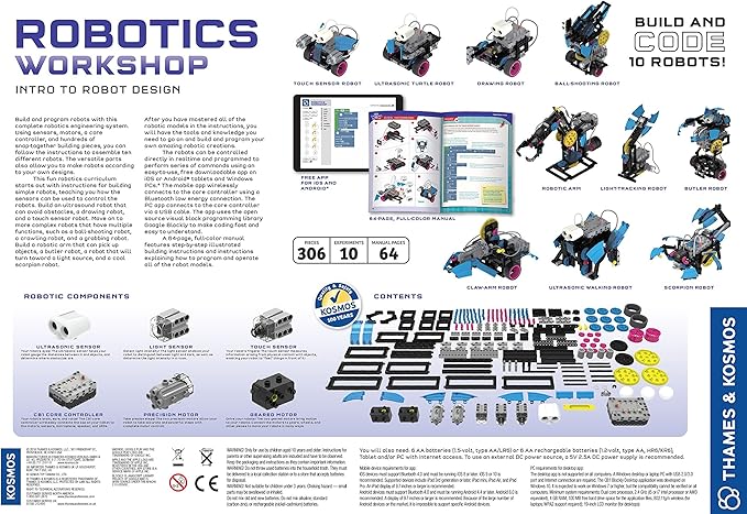 Thames & Kosmos Robotics Workshop Model Building & Science Experiment Kit | - Image 14