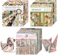 Origami 6x6 Paper Kit 150 Sheets 150 Vivid Colors Double Sided Same Printed by Wanshui