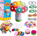 SpriteGru Flower Craft Kit for Kids, Make Your Own Flower Bouquet by SpriteGru